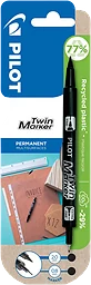 Märkpenna Twin market Svart 1-p Pilot