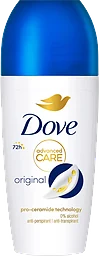 Deodorant 72h Advanced Care Original Roll On 50ml Dove