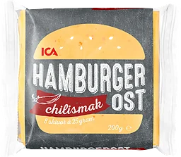 Hamburgerost med chilismak 200g ICA
