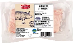 Fläskribs utvalda 450g Scan