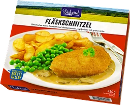 Fläskschnitzel Fryst/1 Port