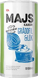 Majskakor Gräddfil & lök 130g ICA