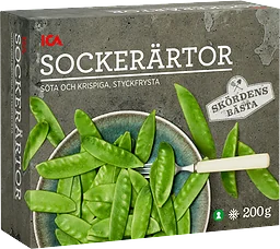 Sockerärtor Fryst 200g ICA