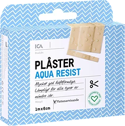 Plåster 1mx6cm ICA Hjärtat
