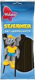 Saltlakrits Stjerner 92g Malaco