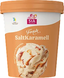 Gräddglass Vår finaste Salt karamell 500ml SIA GLASS