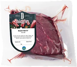 Rostbiff benfri i bit ca 800g Dalsjöfors