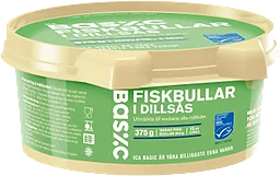 Fiskbullar i dillsås 375g ICA Basic
