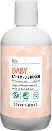 Baby Schampo & Dusch Oparfymerad 250ml ICA Hjärtat