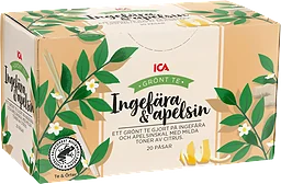 Te Grönt Ingefära & apelsin 20-p ICA