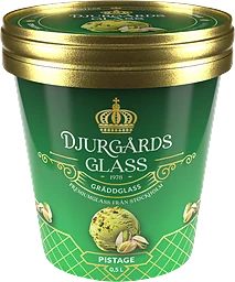 Gräddglass Hasselnöt