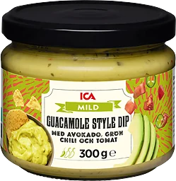 Guacamole Style Dip 300g ICA