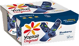 Yoghurt Blåbär 4-p 500g Yoplait