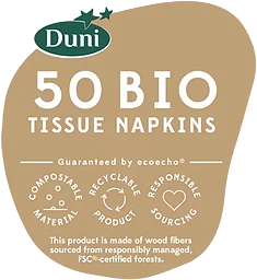 Servett Vit 33cm 50-pack Duni