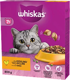 Kattmat Kyckling Senior 800g Whiskas