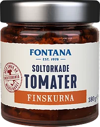 Tomater Soltorkade Finskurna