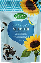 Solrosfrön Rostade & Saltade 200g Sevan