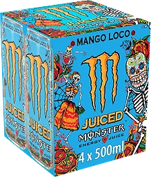 Energidryck Monster Mango Loco 4-pack