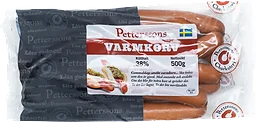 Varmkorv 500g Petterssons Charkuteri