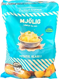Potatis Mjölig Mos 2kg Östra Fornås Lantbruk