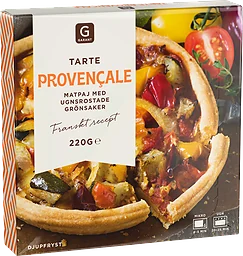 Provençale Grönsakspaj Fryst/1 Port