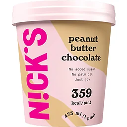 Glass Peanut Butter Chocolate 473ml Nick´s
