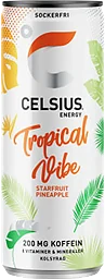 Energidryck Tropical vibe Burk 35,5cl Celsius