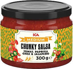 Chunky salsa Medium 300g ICA