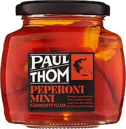 Peperoni Mini Färskostfyllda 250g Paul och Thom