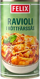 Ravioli i Köttfärssås 560g Felix