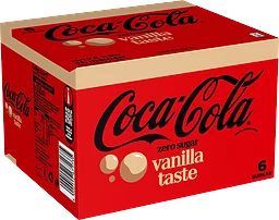 Kolsyrad läskedryck Vanilla 6p 198cl Coca-Cola
