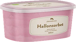 Hallonsorbet Eko