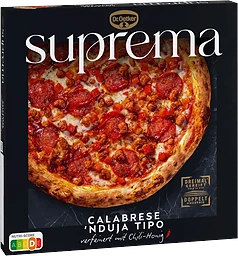 Pizza Suprema calabrese nduja 520g Dr.Oetker