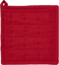 Grytlapp Isak röd 23x23cm ICA