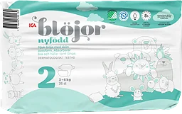 Öppna Blöjor Strl 2 3-6kg 36-p ICA