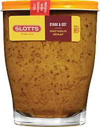 Gästabud Senap Stark & söt 290g Slotts