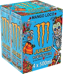 Energidryck Mango Loco 4x50cl