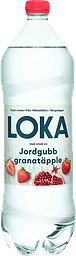 Kolsyrat vatten Jordgubb/Granatäpple 1.5l Loka