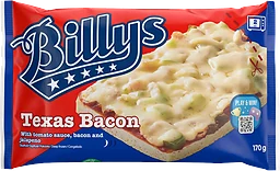 Pan pizza Texas bacon 170g Billys