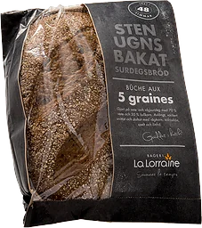 Buche Aux 5 Graines Stenugnsbakat Surdegsbröd