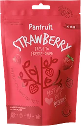 Jordgubb frysktorkade 15g Panfruit