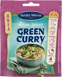 Kryddmix Green curry Mix 40g Santa maria