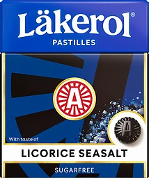 Licorice Sea Salt Halstablett
