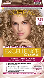 Hårfärg 7.31 Guldblond 1-p Excellence