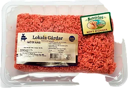 Nötfärs 10-12% ca 1kg Lokala Gårdar