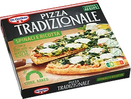 Pizza Tradizionale Spinaci e ricotta 415g Dr. Oetker