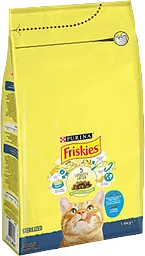 Kattmat Sterilized Lax/Grönsaker 1.4kg Friskies