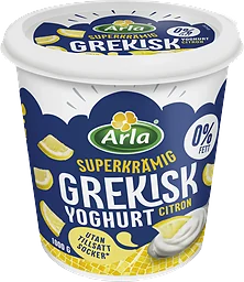 Grekisk Yoghurt Citron 0,2% 1000g Arla®