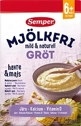 Mjölkfri Gröt Mild & Naturell Från 6 Månader