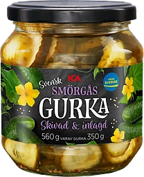 Svensk Smörgåsgurka 560g ICA